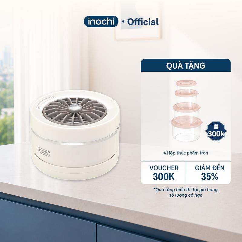 Inochi Máy Rửa Thực Phẩm Akiba Plus - làm sạch,  mùi nhanh, thiết kế nhỏ gọn, an toàn cho cả gia đình