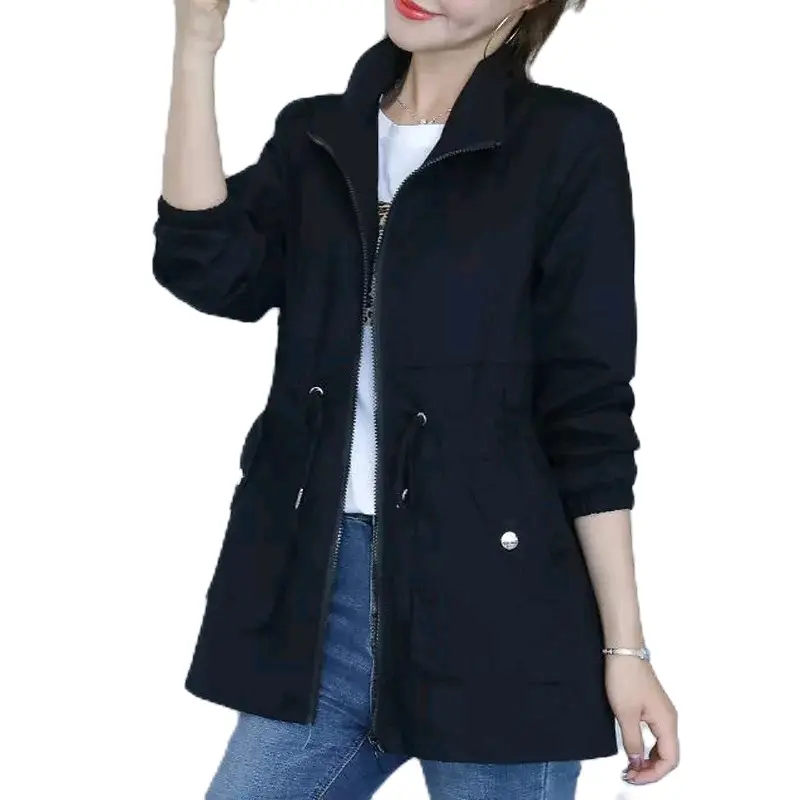 Jaket Wanita Terbaru Model Casual Trendy Tangan Formal Nyaman Semi Panjang Tebal 5