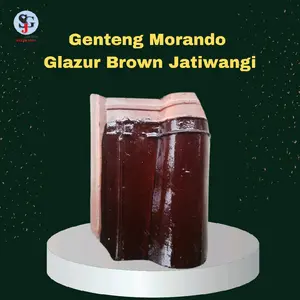 Genteng Morando Glazur Brown - Genteng Morando Glazur - Genteng Jatiwangi