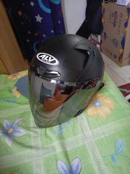 Product Review of Helm ALV ULTRON PRO Solid Original Half Face Untuk Pria dan Wanita Dewasa SNI from w**d 2