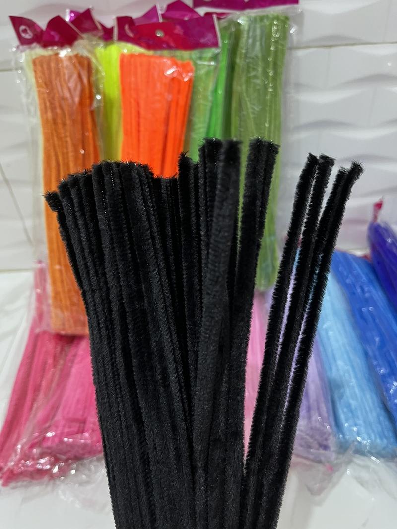 Product Introduction of BULU MERCY KAWAT BULU BUNGA warna warni 1pack isi 100 pcs Kerajinan art n craft panjang 30cm 6