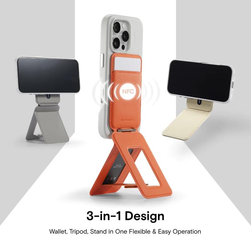 MOFT Snap Phone Tripod Wallet Stand MOVAS - MagSafe Compatible 3