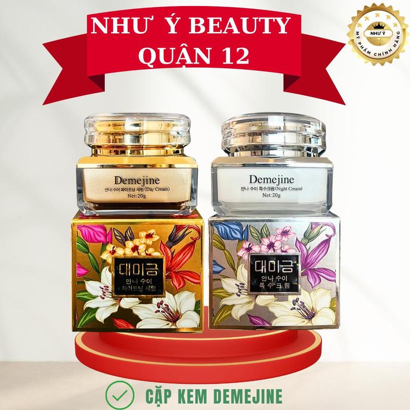 Cặp Kem Liyapai Hoặc Demejine Ngày Và Đêm 20gr Hỗ Trợ Khuyết Điểm Làn Da Chăm Sóc Da
