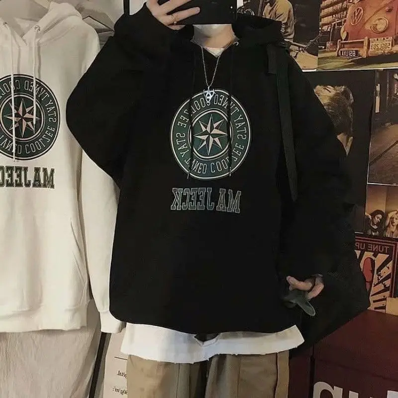 MAJEECK L - XL SWEATER HOODIE JUMPER OVERSIZE 1