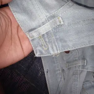 Celana Jeans Baggy Loose Pria Wide Leg Whisker C-03 Denim Washed Tebal
