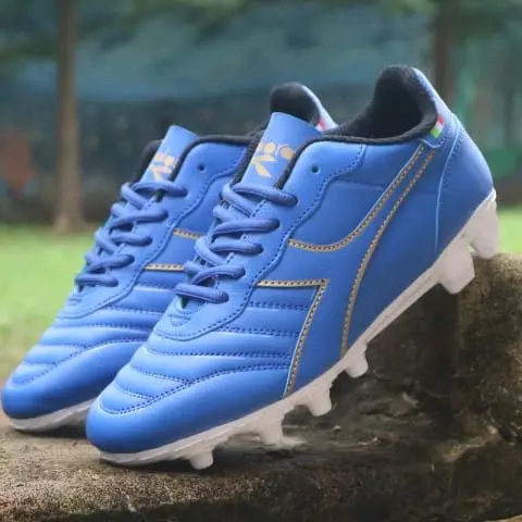 sepatu bola diadora biru outsol sudah di jahit keliling super kuat Outdoor 4