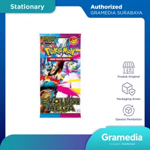 Gramedia Surabaya - Kartu Pokemon Booster Pack Evolusi Mega