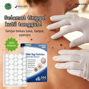 【BPOM】Patch Perawatan Kulit Teh Hijau 144pcs Pembersihan Kotoran, Melembabkan Kulit Kering, Mencerahkan Kusam, Penghilang Kutil & Jagung, Lembutkan Wajah & Tubuh