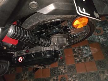 Product Review of MATA KUCING BULAT PLASTIK MODEL BULAT REFREKTOR / PAKET MAATA KUCING BULAT SET + BREKET BOLONG 1PC TEBAL 1,6 MM MATA KUCING BULAT MATIC UNIVERSAL PLUG AND PLAY MOBIL / MOTOR matic honda yamaha beat cbr lexi nmax aerox vario all Motorcycle Motorcycle from k**☕ 2
