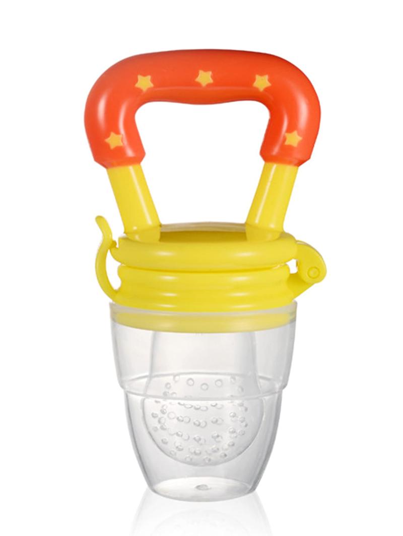 Product Introduction of Newborn gift--fruit complementary food chewable silicone mesh bag, soft and elastic texture, baby fruit and vegetable feeding utensils can be chewed, baby fruit complementary food dispenser, anti suffocation 8