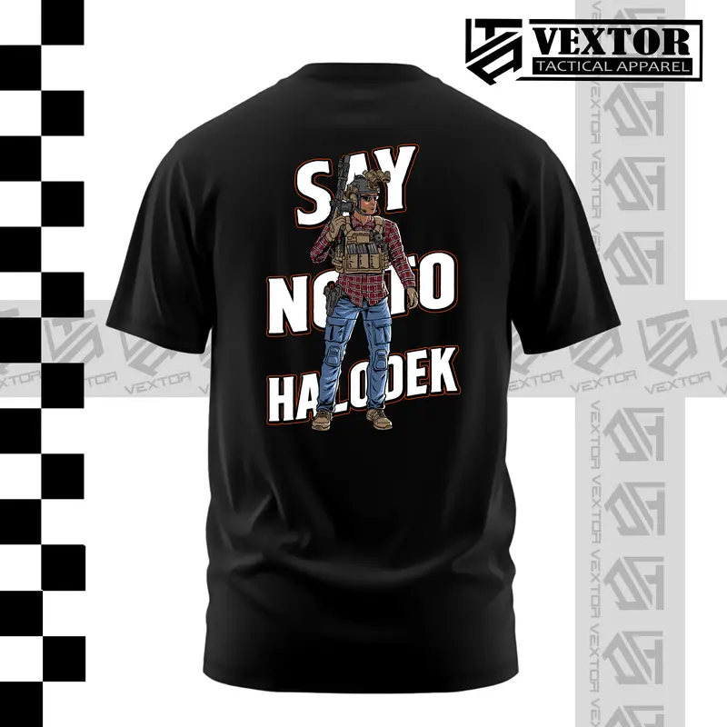Baju Kaos Tactical Say No To Halodek Anti Halo Halo Dek 0