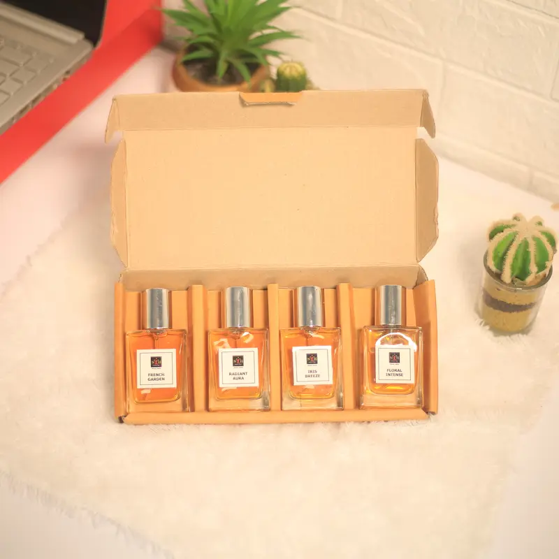 1  Box Dapat Parfum 4 Botol   Dewasa Remaja  Wanita Wangi Tahan Lama Eau De Perfume 7