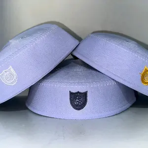 peci malaysia 5 cm abdul hamid putih logo SKU 4