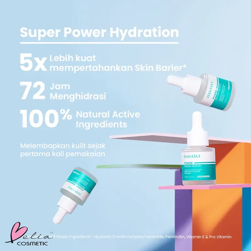 HANASUI BPOM Power Serum Whitening Gold Vit C Collagen Anti Acne Propolis Men Bright Active - Essence Wajah 0
