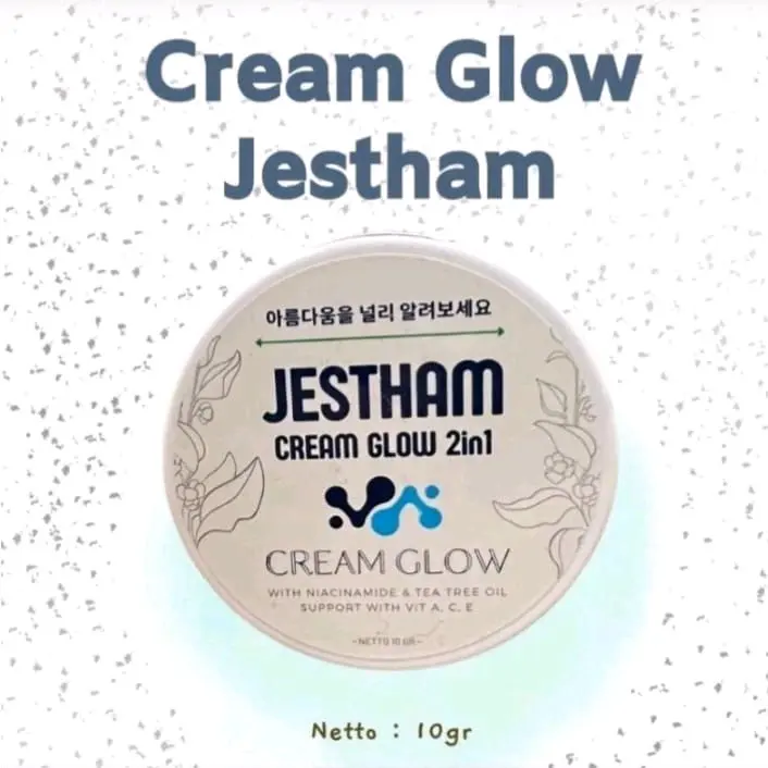 JESTHAM PAKET 3in1 || CREAM GLOW 2in1 + TRANEXAMIC CREAM + SERUM GOLD PREMIUM KOREA Pencerah Wajah Perawatan Facial Acid Mencerahkan Mengencangkan Kerutan Kusam Extract Hitam Vitamin Memudarkan 2