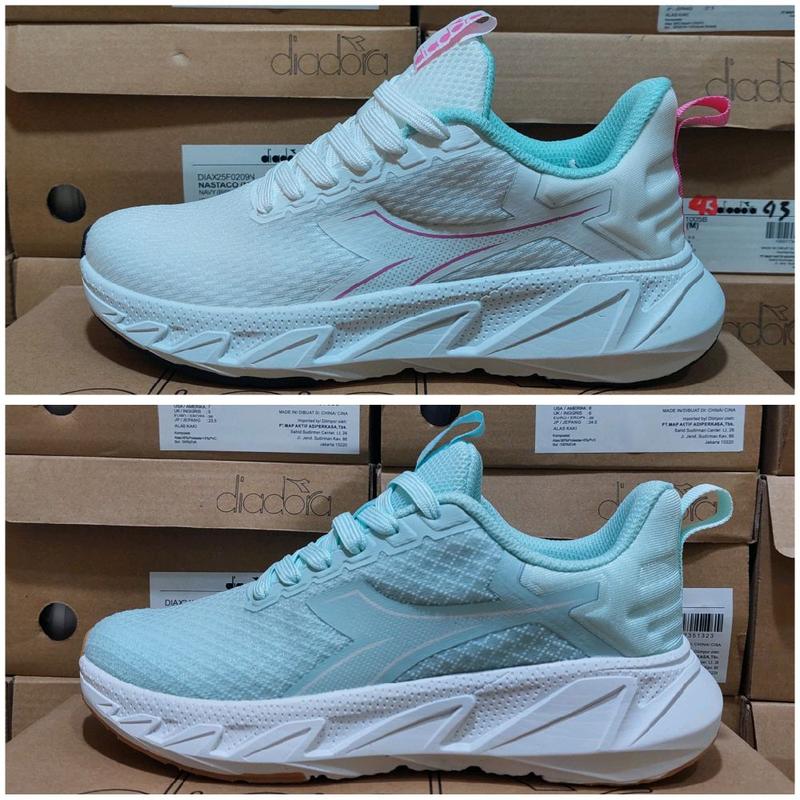 Sepatu Diadora Mirane Original Wanita White/Mint Shop Tokopedia