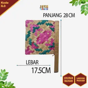 Kipas Bambu / Kipas Sate / Kipas Tangan (PRODUSEN LANGSUNG) IL0