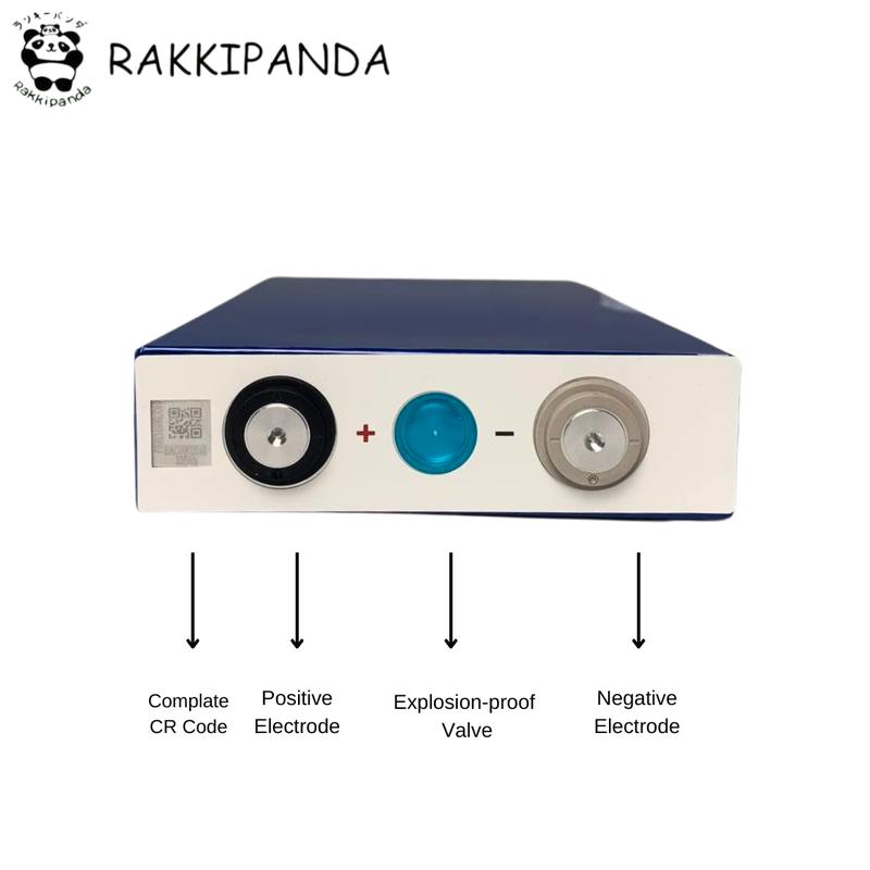 RakkiPanda Baterai LiFePO4 Prismatic 3.2V 105Ampere 2