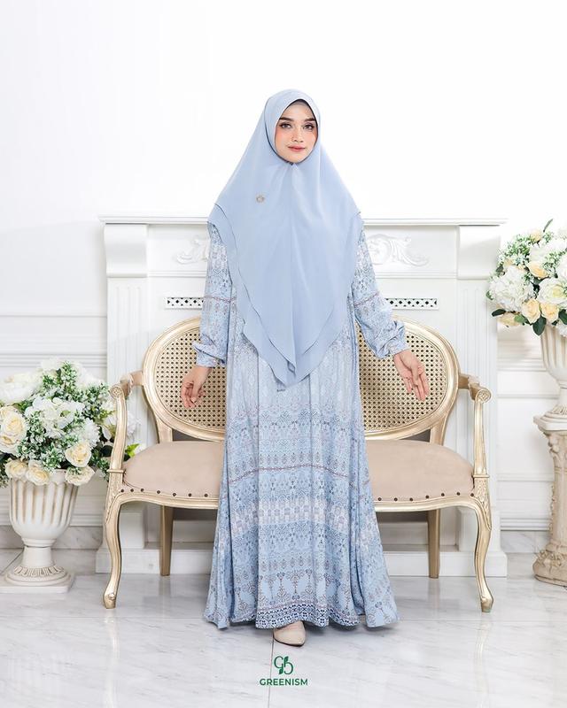 SYAVIRA DRESS BY GREENISM (DRESS ONLY) | SARIMBIT GREENISM 1