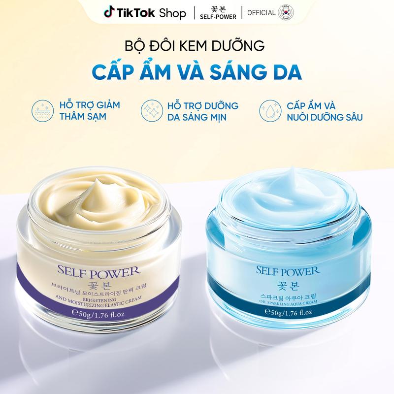  Kem Dưỡng Ẩm Chuyên Sâu Giúp Cấp Ẩm Dưỡng Ẩm Cho Da Mặt Hỗ Trợ Dưỡng Sáng Đàn Hồi Chăm Sóc Da Làm Đẹp Da Và Săn Chắc Da SELF POWER Women skincare kem face 50g 