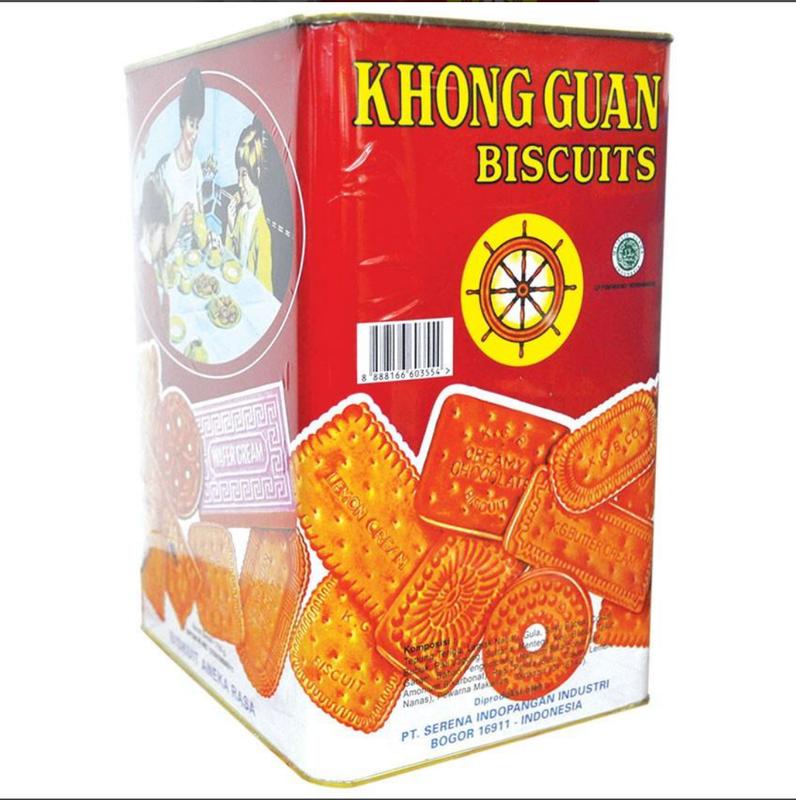 Biskuit kaleng KHONG GUAN 1,6gr Food Cookies 1