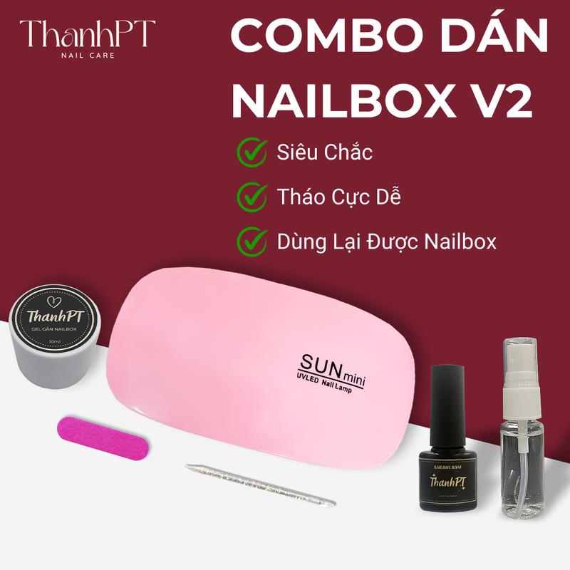  Combo Gel Dán Móng Tay Giả Nail Box - Keo Dán Móng Siêu Chắc Không Dính Tay Chống Nước Bao Đẹp - ThanhPT 
