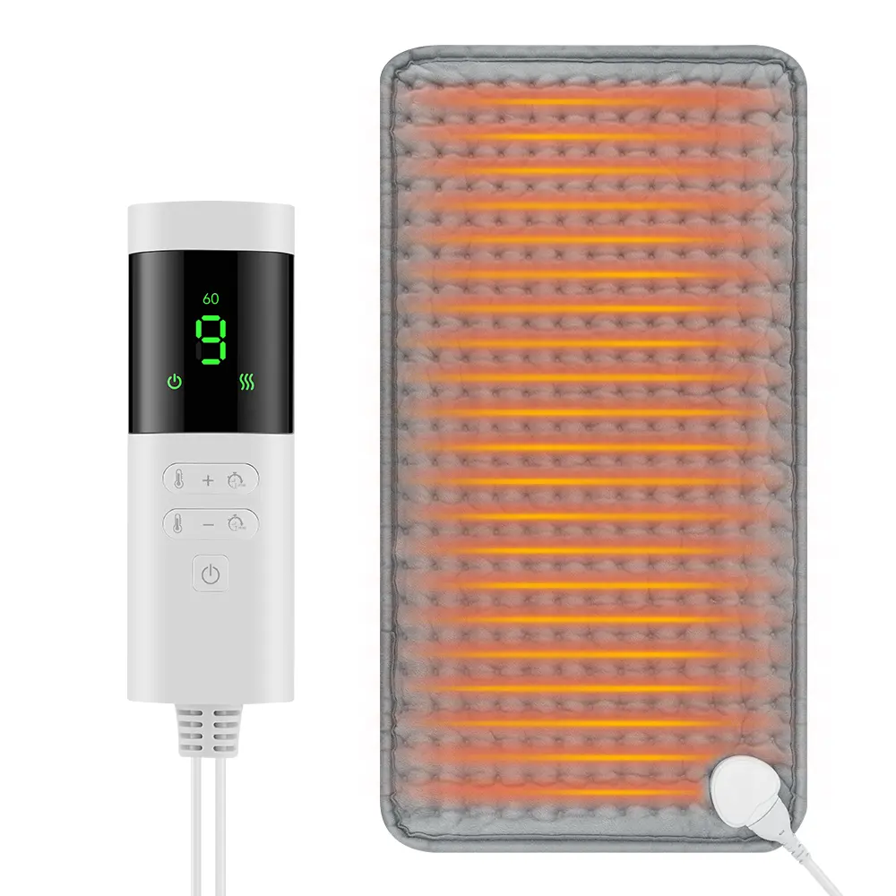 Electric Heating Pad Blanket 9 Level 4 Mode Timer Heating Pad For Shoulder Neck Back Spine Leg Winter Warm Machine Washable