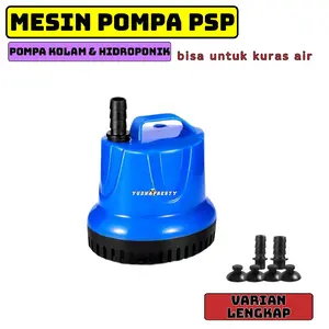 MESIN PSP POMPA FILTER & ALAT KURAS AQUARIUM  KOLAM TANDON HIDROPONIK DLL