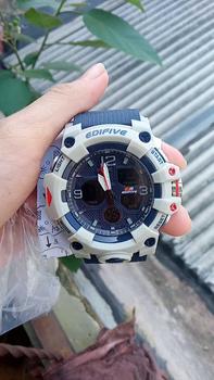 Product Review of Edifive Quartz Chronograph Sport Rubber Watch Water Resist Navigator IT8033 from D**n 3
