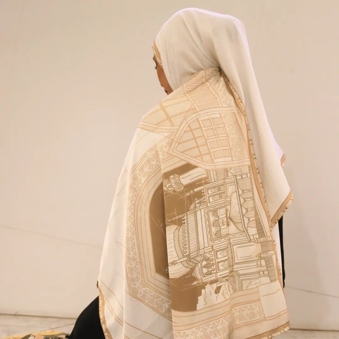 Sultan, Minaret Series | Satin Shawl | 200cm x 70cm