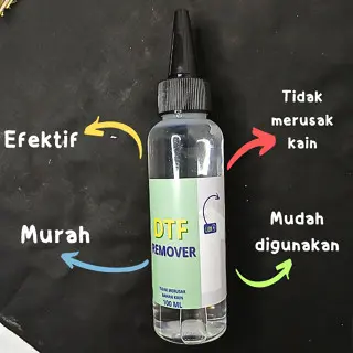 DTF REMOVER PENGHAPUS SABLON 100 ML 500 ML 1000 ML 2