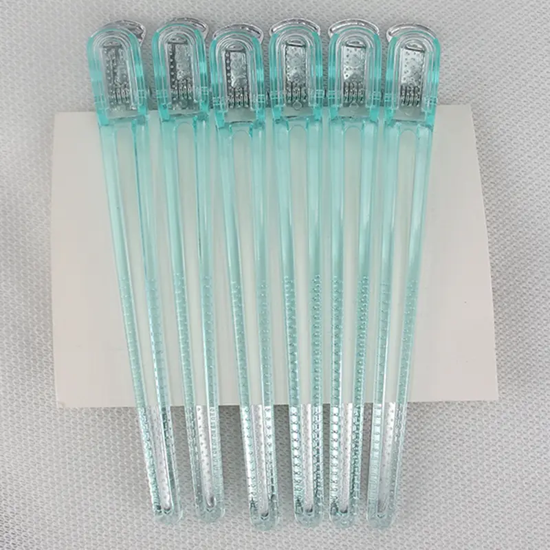 Kẹp Tóc, 10 Cái, Kẹp Phần Tạo Kiểu Uốn Tóc Salon, Tạo Kiểu Tóc, Kẹp Cắt Tóc, Tay Cầm Tạo Kiểu Tóc, Dụng Cụ Tạo Kiểu Tóc 1