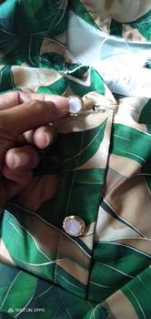 Product Review of [Ready Stock] FADFAD Gaun Rok Panjang Sedang Lengan Panjang Bermotif Cantik Gaya Modis from D**y 0