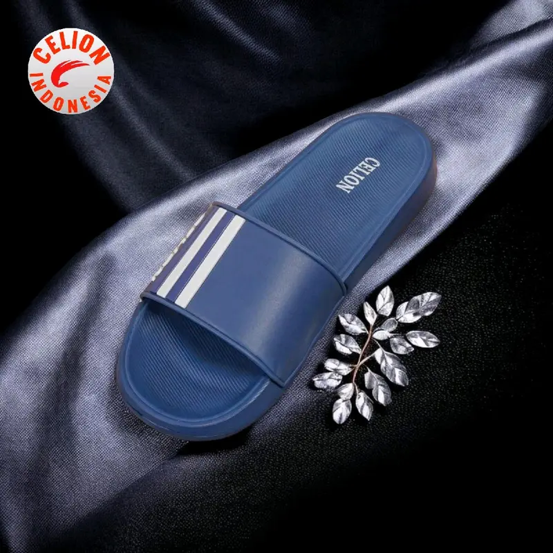 CELION Sandal Pria Starboy Slip on Murah Karet jelly super keren Pilih Lokal 2103-3A Shoes Selop 3