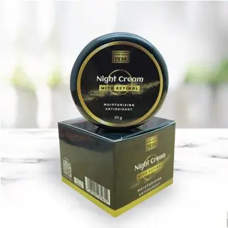 VIERA Night Cream 10 gram I with Retinol Krim Malam Perawatan Membantu melembapkan serta menutrisi kulit wajah, sebagai antioxidant 1