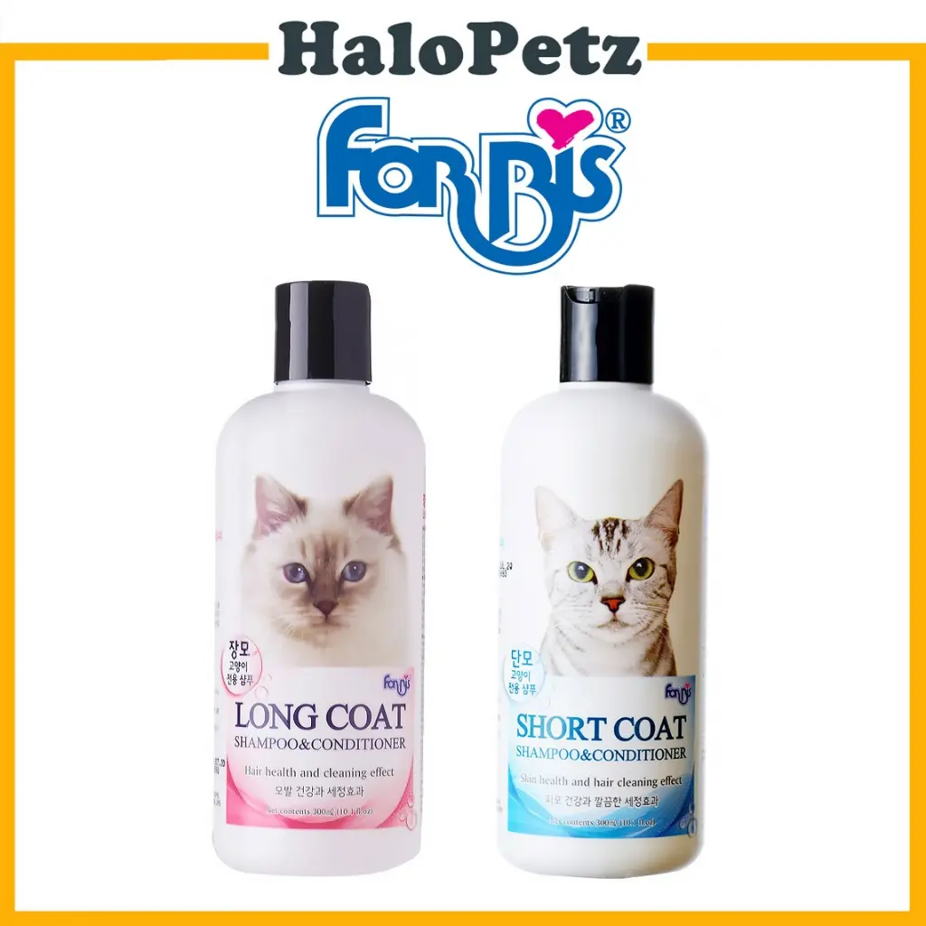 Forcans Cat Shampoo & Conditioner 300ml -Short/Long Coat
