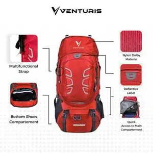 Tas Carrier Adonara 60L Venturis untuk Camping Gunung