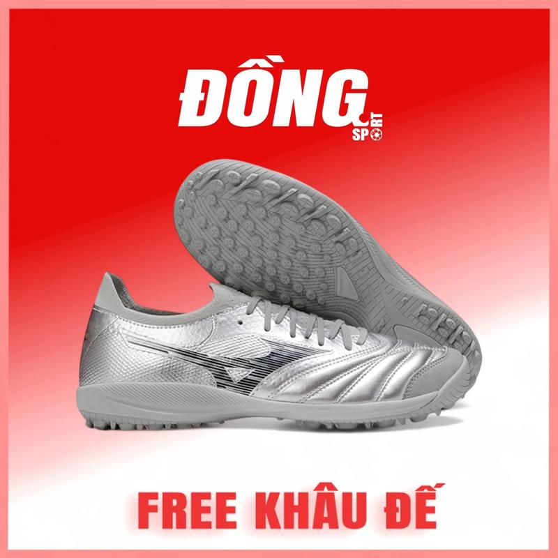 Giày Bóng Đá Neo 4 Sala Beta Japan, ĐỒNG SPORT, FREE KHÂU ĐẾ, Cỏ nhân tạo, Upper da mềm mại, Lưỡi gà liền cổ chun ôm chân, Đế đệm đinh tròn êm ái, Nhiều màu sắc