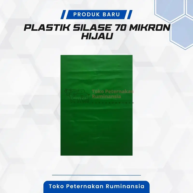 Plastik Silase 70 Mikron Untuk Fermentasi Pakan Ternak Tebon Jagung 0