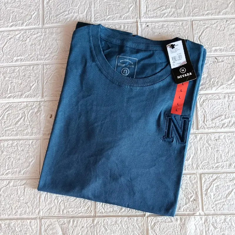 kaos NvD lengan pendek logo bordir bahan katun combed24s 3