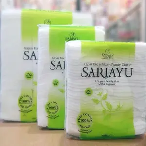 SARIAYU Kapas Kecantikan-Beauty Cotton 100% Pure Cotton High Quality Soft & Hygienic untuk Kulit Cantik