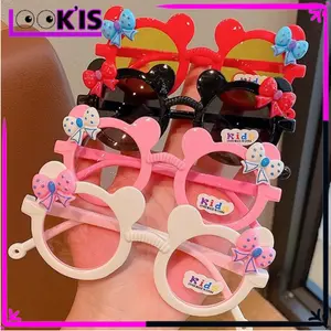{COD} LOOKIS KCA004 Kacamata Anak Mouse Pita Imut Sunglasses Kacamata Fashion Anti Radiasi Model Kartun Anak Unisex
