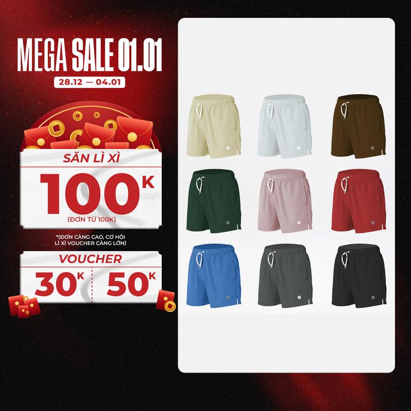 Quần ngắn Redikick Utility Shorts Nhanh khô thoáng mát Chơi Bóng Rổ Pickleball Tennis Bóng Đá Chạy Bộ Tập Gym Sport Đi chơi hàng ngày