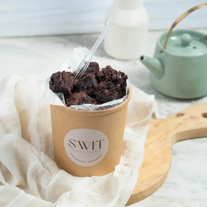 Fudgy Brownies Mini Bites Swit Dessert 12 oz Coklat - Choco, Chocolate Hampers 2