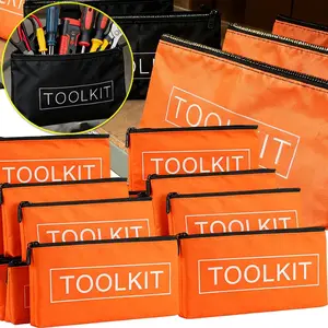 Oxford Tool Bag Heavy Duty Hardware Storage Organizer Waterproof Electrician Pouch Mechanic Repair Tool Kits Zipper Canvas Bags