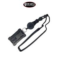 Gambar Lanyard Tali Paragon - Lanyard Tactical - Lanyard ID Guard - Name Tag - Swarna Tactical - SilverStel+Lace dari Swarna Tactical Lifestyle Kota Depok 3 Tokopedia