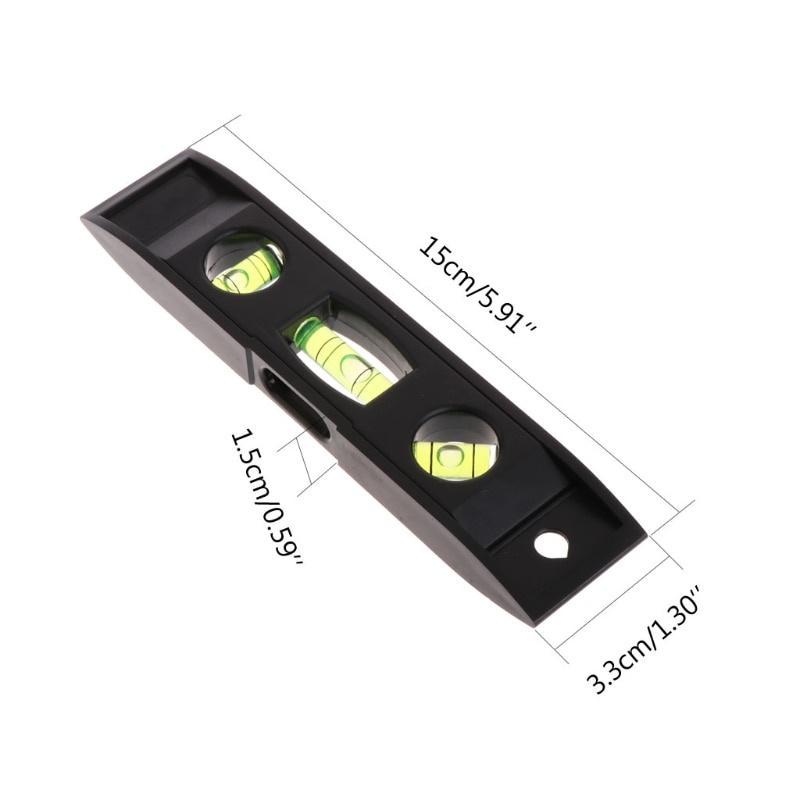 Product Introduction of 1Pc 15cm Spirit Level 3 Bubble Level Torpedo Magnetic Gradienter Level Measuring Tool 31