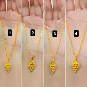 kalung anggur import perhiasan wanita