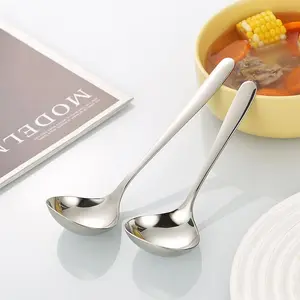 Centong Sendok Kuah Sayur Stainless Steel / Centong Lauk / Sendok Panci Panas Tebal / Sendok Kuah