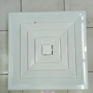 Diffuser 43cm x 43cm Sock 10 inch Warna Putih | Grille AC Deffuser